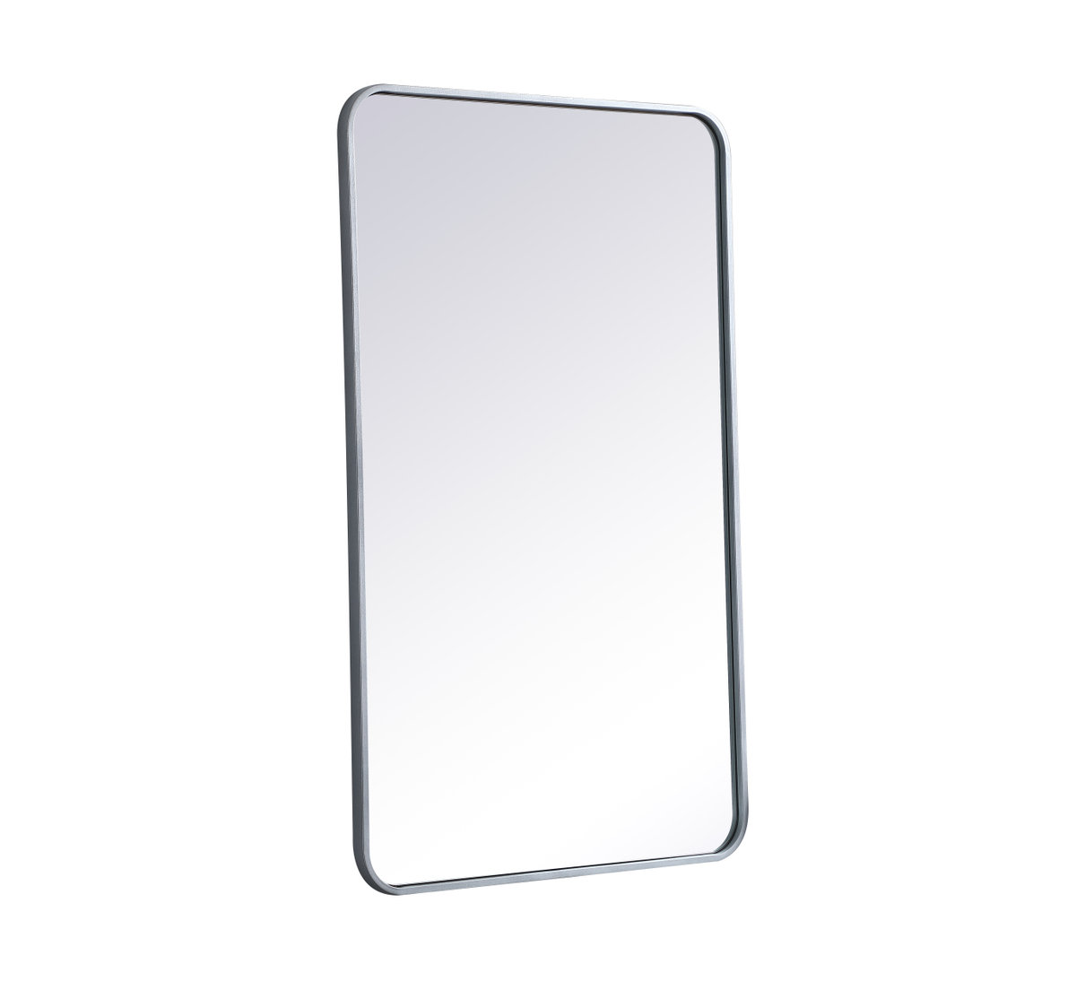 Sabine Accent Mirror, Silver, 40" x 24"