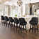 Chela Vigen Upholstered Button-Tufted Barstool with Solid Wood Frame