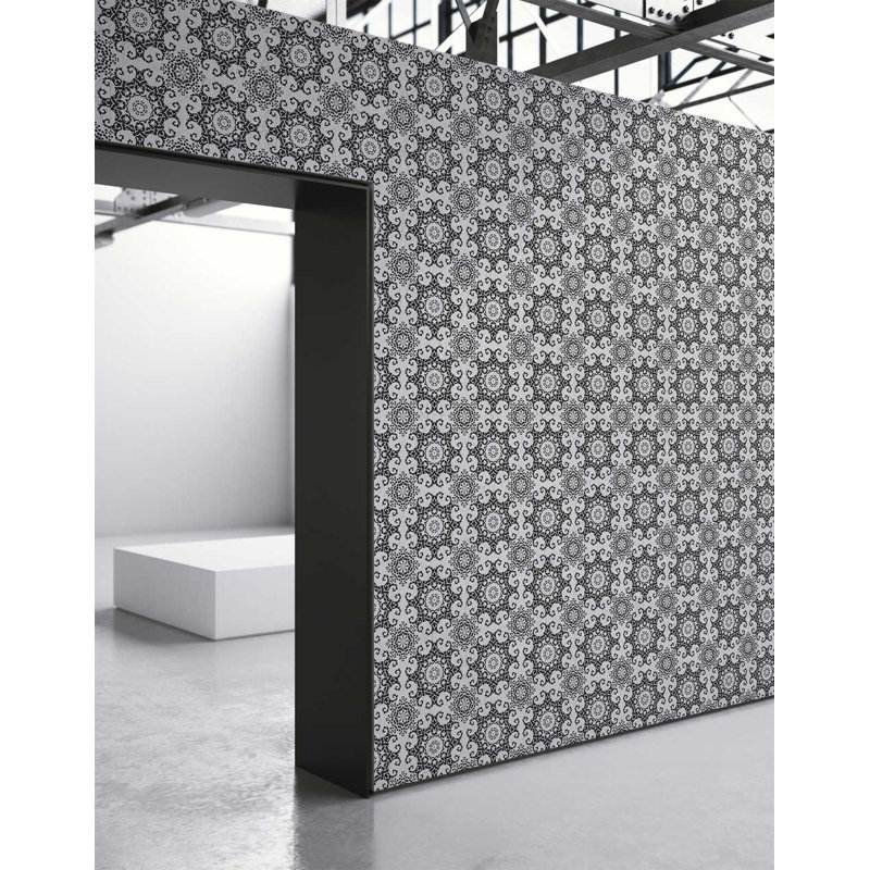 Calabro 10m x 52cm Matte Wallpaper Roll, Black