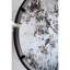 Miroir industriel mural en métal 31,5 x 0,7 x 31,5 po, noir, 15,8 lb, 31,5 x 0,7 x 31,5 po, 15,8 lb