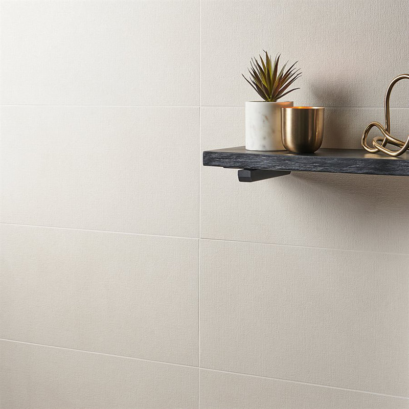 Carreau de mur et plancher en porcelaine 12 po x 24 po, Blanc