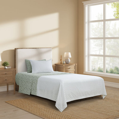 Pergola Tea Reversible Sheet Set