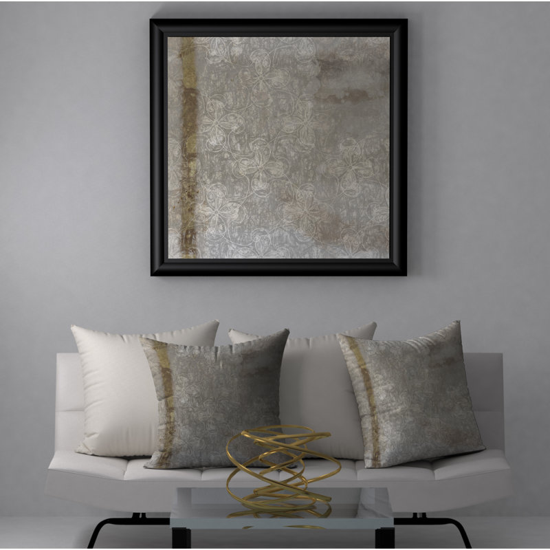 Housse et insert de coussin carré Heavenly Unique, 24" X 24"