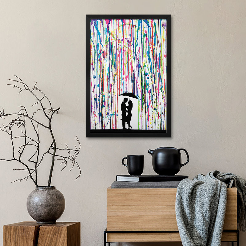 Precipice, affiche encadrée de qualité supérieure par Marc Allante, H 24 po x l 16 po