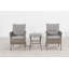 2-Sitzer Lounge-Set Buchan aus Polyrattan
