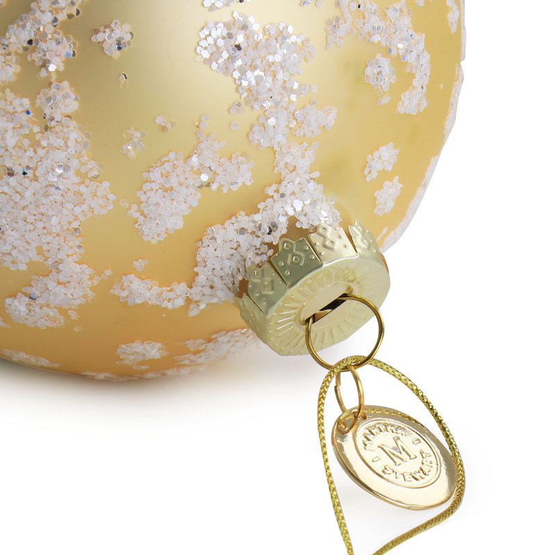 Ensemble d'ornement boule 4 pièces Martha Stewart