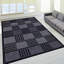 Modern Non-Slip Area Rugs – Anthracite – Living Room, Hallway Runner, Kitchen & Door Mat – Multiple Sizes-1417586026