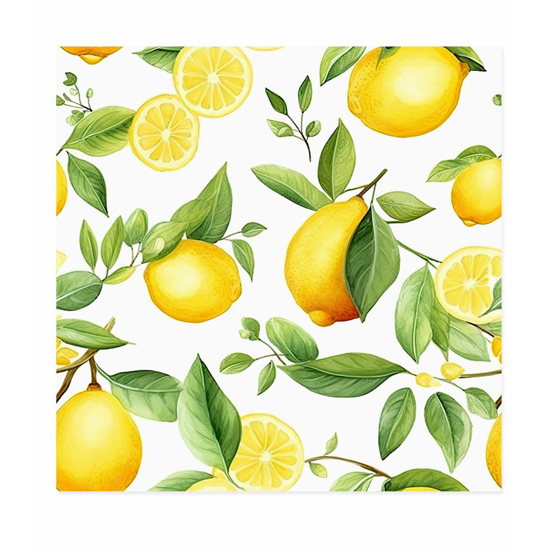 «Food and Kitchen Lemon», H 10 po x l 10 po