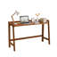 Bureaux peu encombrants, bureau moderne pliant en bois massif de 49 pouces pour le bureau à domicile