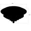4-Light 35cm Crystal Flush Mount Ceiling Light