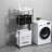 Laundry Hamper 3 Tier Laundry Sorter With 4 Removable Bags For Organizing Clothes, Laundry, Lights, Darks ,Three Hooks