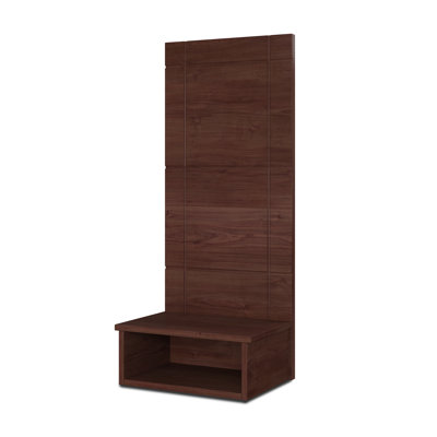 King Hanging Nightstand With Side Panel