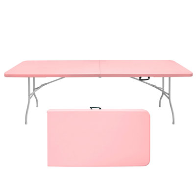 Portable High Load Bearing Foldable Table For Camping, Picnics, And Parties With Waterproof Top And Stable Design