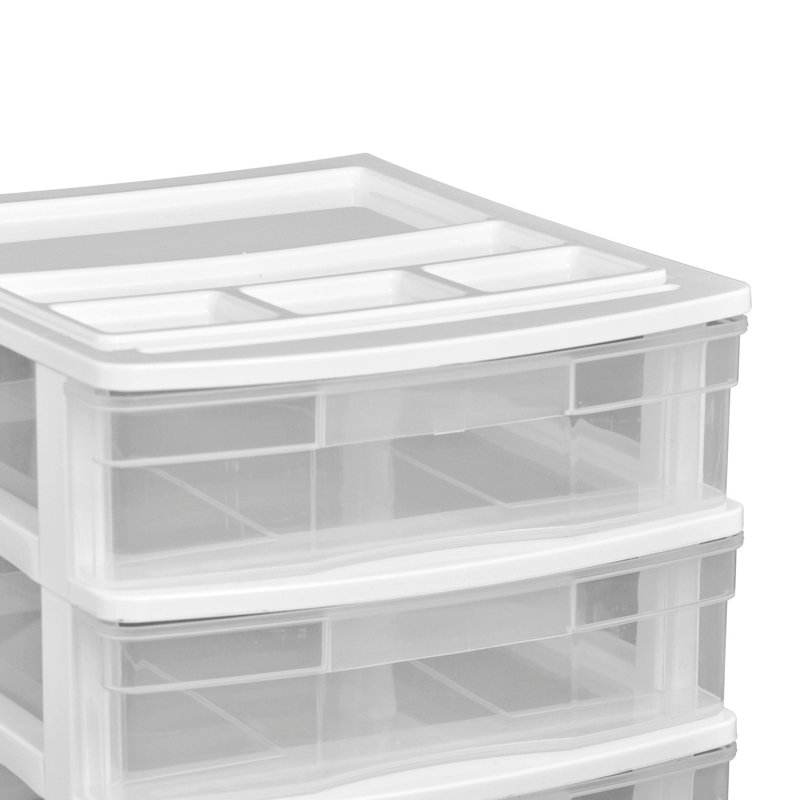 4 Drawer Storage Drawer