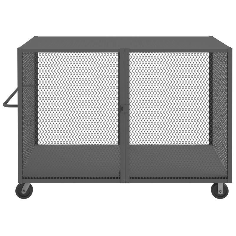 Printer Stand with Wheels, 57" H x 74" W x 44" D