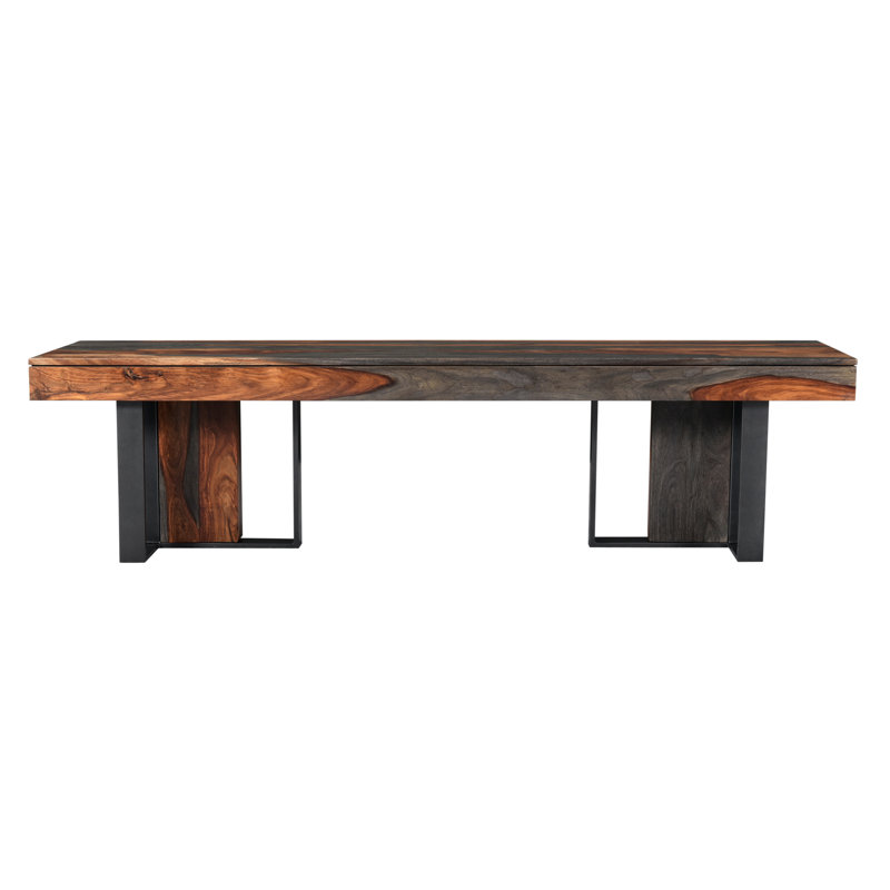 Banc en bois massif Kinsee