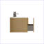 Meuble-lavabo moderne avec lavabo en céramique blanche-2076885033
