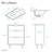 Brusque 24" Bathroom Vanity in White Oak