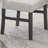 Fabric Parsons Dining Side Chairs With Wood Legs