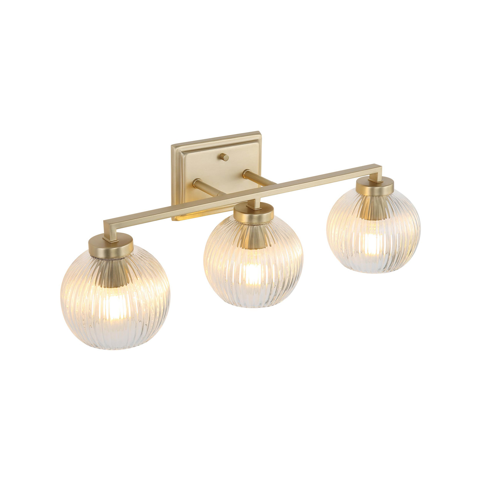 Deana 3-Light Vanity Light, Brushed Champagne Bronze
