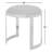Nouri Metal Accent Stool-684983270-684983273