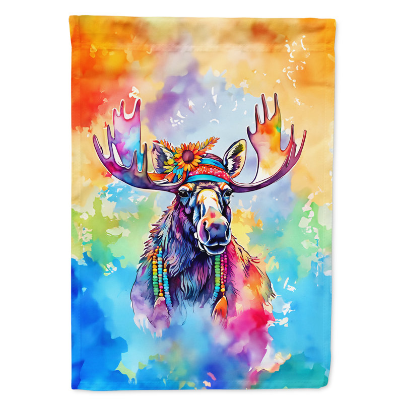 Drapeau d'un hippie