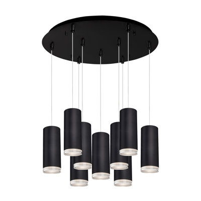 Luminaire suspendu multicolore 9 lumières Cameo