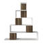 Frankie-Leigh 130.8cm H x 120cm W Bookcase