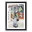 Portrait of a Lady by Yashima Gakutei - Picture Frame Painting Print-55616569-55616570