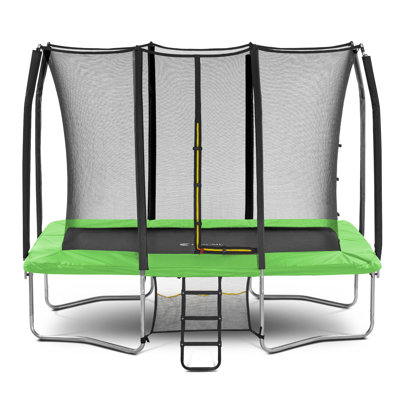 8' x 12' Rectangle Backyard Trampoline with Safety Enclosure