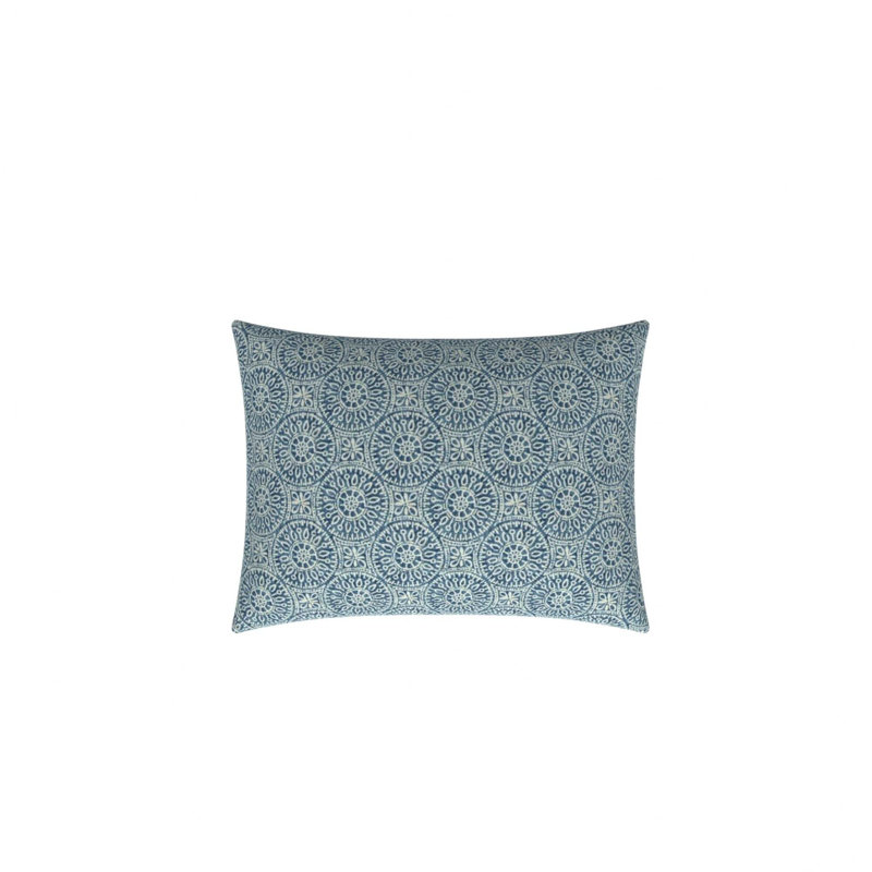 Housse et insert de coussin rectangulaire 100% coton Studio Line, Marine, 15 po x 20 po