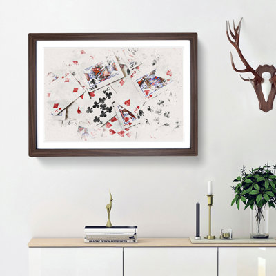Deck Of Cards - Single Picture Frame Painting on MDF
