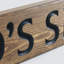 Nystrom Engraved 'Dad's Shed' Pine Sign 60cm