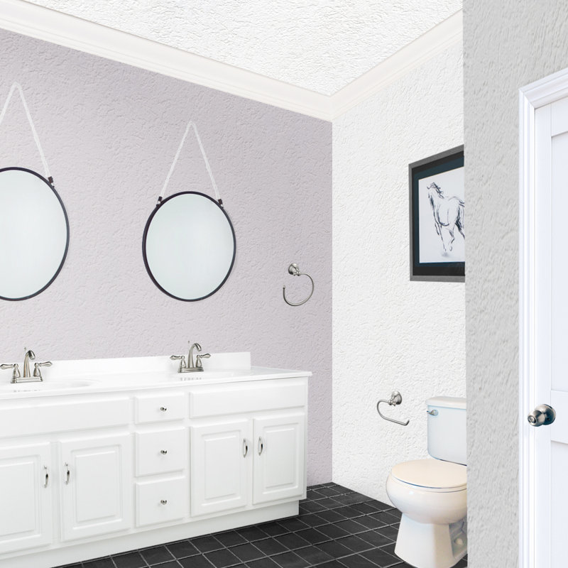 Satin Nickel Traditional Wall-Mounted Toilet Paper Holder
