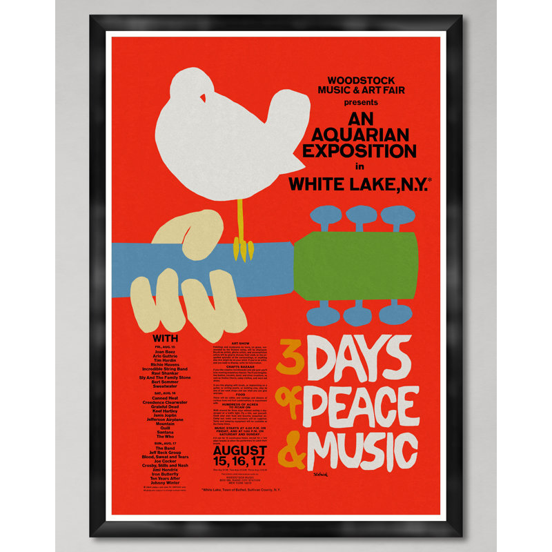 WOODSTOCK '69 POSTER