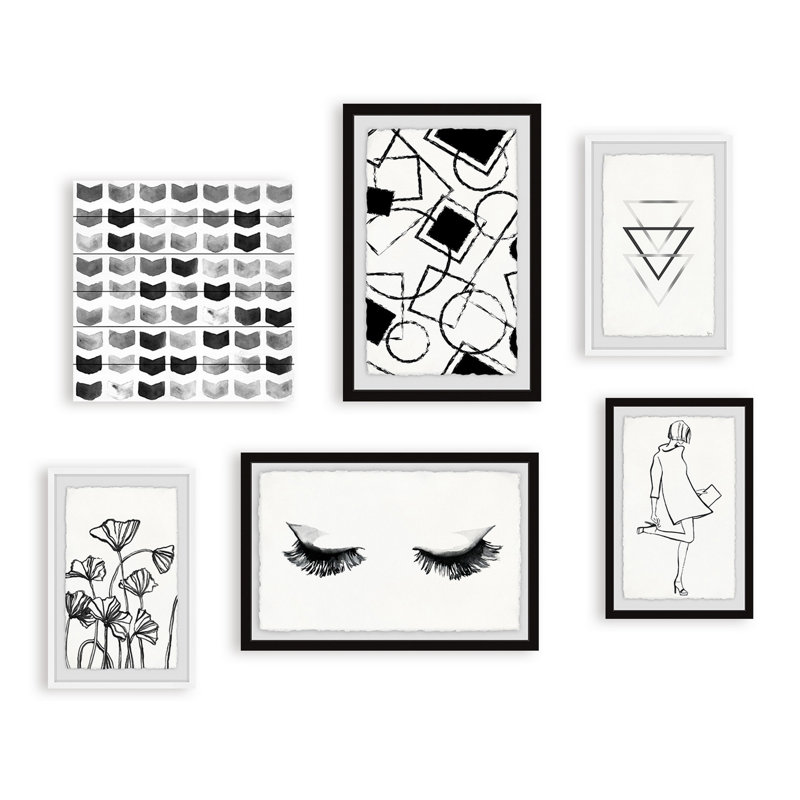 Abdirazaq «The Trend Report» Hexaptych