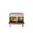 ILVE Nostalgie II Series 40 inch Induction Range with 6 Induction Elements (Glass Door)-99299246