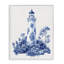 Toile à motif phare à jet d'encre encadré, design par lettré et doublé-622273605-622273465