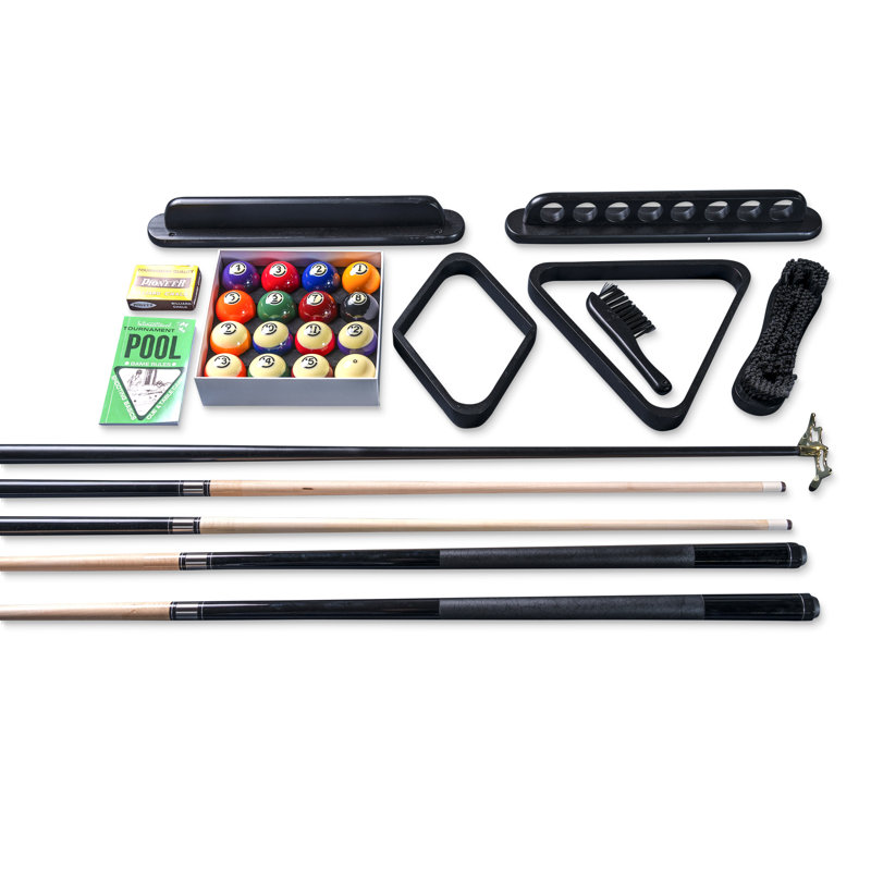George Slate Pool Table With Professional Installation Included, 32" H x 58.5" W x 102.5" L
