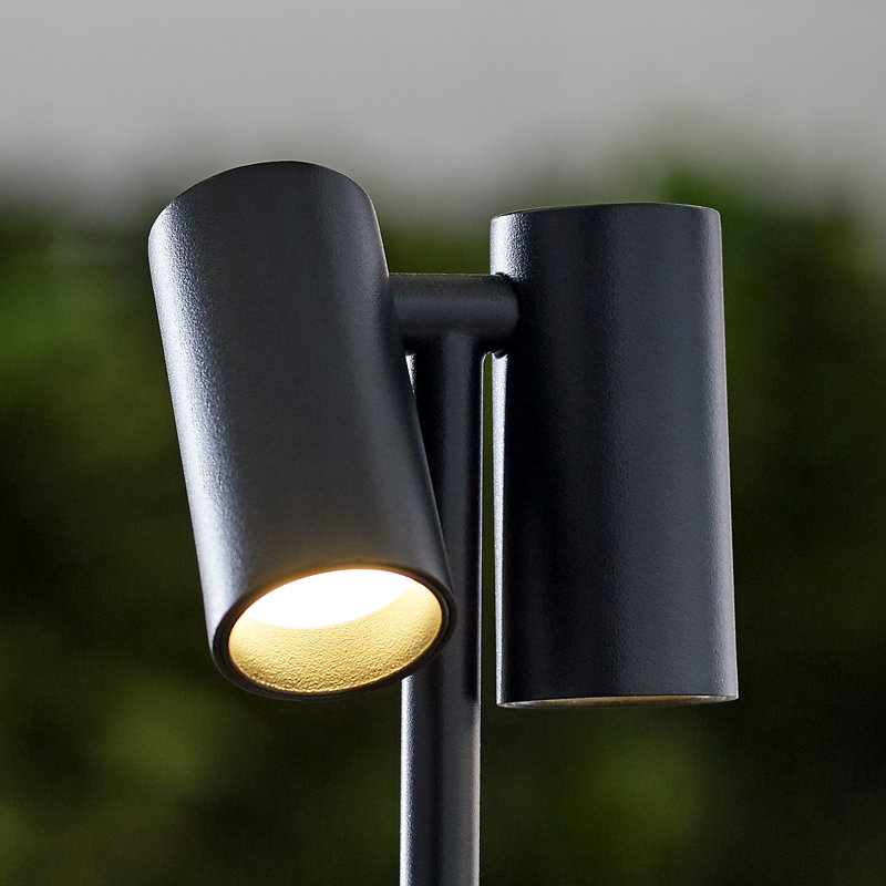 Doppia Accent Rechargeable Table Lamp, Black