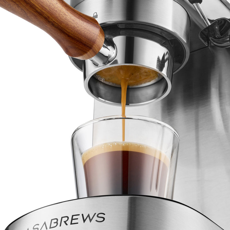 CASABREWS 58mm Bottomless Portafilter for Enhanced Espresso Extraction