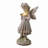 Girl Holding Butterfly Lighted Garden Statue Solar Powered LEDs