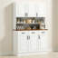 Armoire de rangement autoportante, armoire de rangement spacieuse, armoire de rangement pour garde-manger