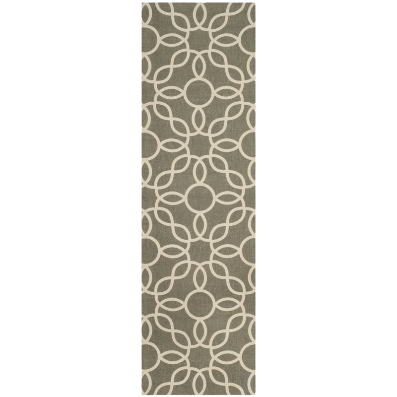 Cedar Brook Hand Loomed Jute Geometric Rug, Runner 2'3" x 8'