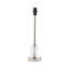 Aalayna 50cm Table Lamp with Crystal Glass Base for Living Room , Bedside Buffet Lamp with Faux Silk Shade