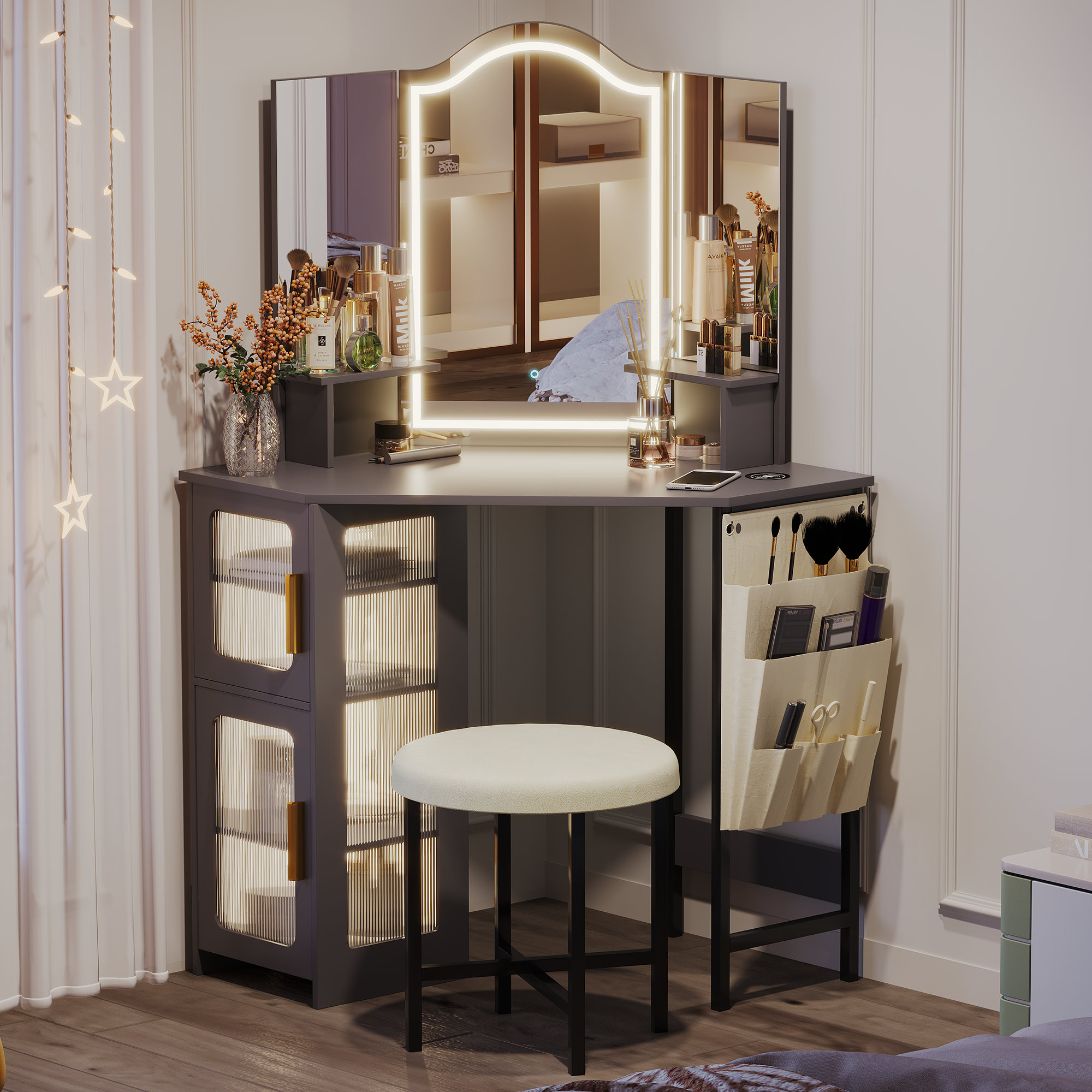 Wade Logan® Audryanna Vanity & Reviews | Wayfair
