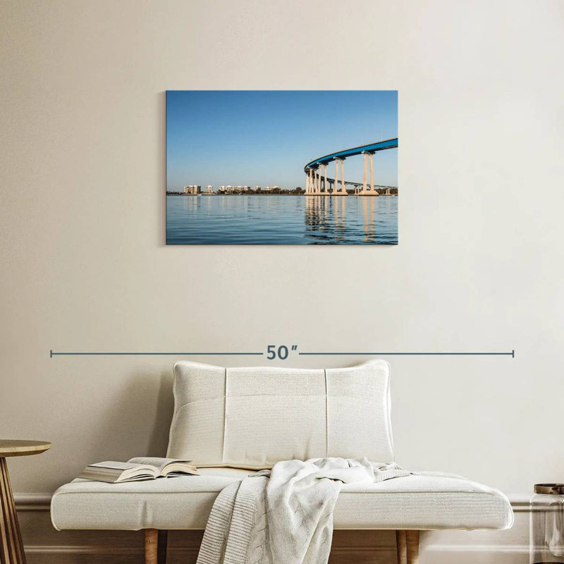 Lilie Curvy Coronado Bridge, 20" H x 30" W