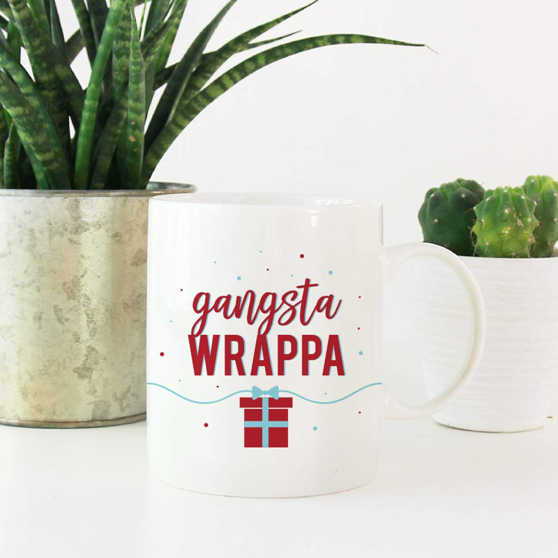 Grande tasse à café gangsta wrapper Plumerville