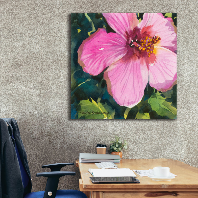 Art mural sur toile Winston Porter «Tropical» par Annelein Beukenkamp, H 37 po x l 37 po x P 1,5 po
