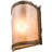 Rustic Lodge Flush Mounted Sconce